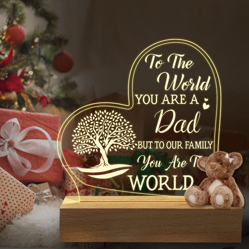Engraved Night Light  Perfect Birthday or Christmas Gift